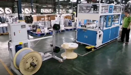 Stroj na stříhání, navíjení a vázání těžkých drátů WPM-HCRO - Automatický stroj na stříhání, navíjení a vázání