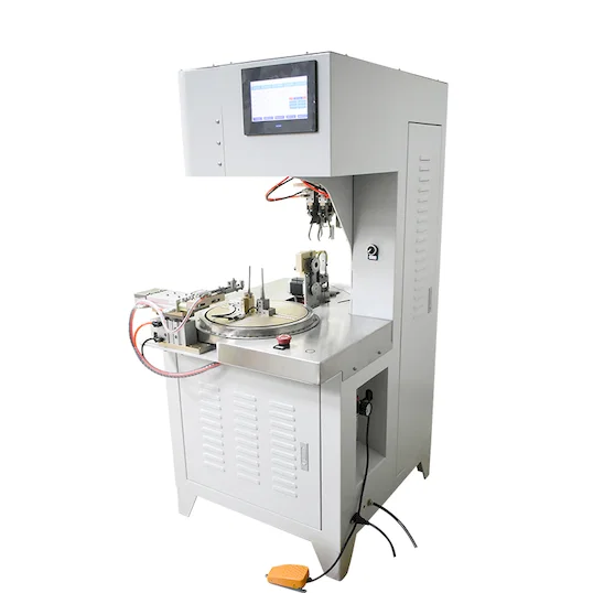 Vysokorychlostní automatické navíjení a vázání drátu do tvaru osmičky WPM-81B - Automatický stroj na navíjení a vázání kabelů